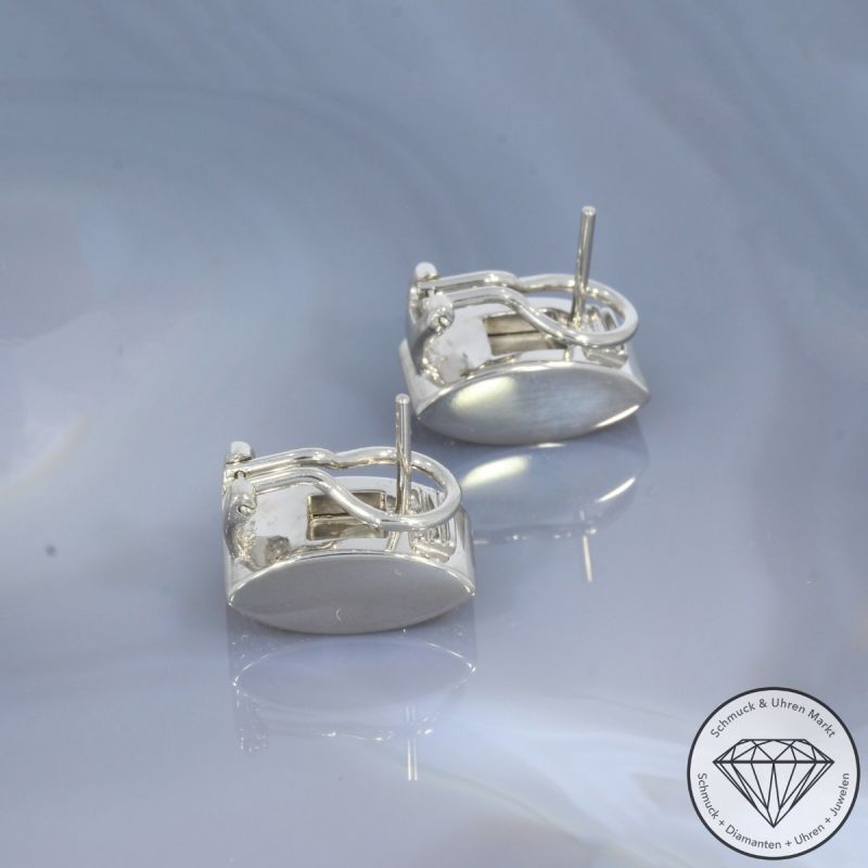 Chopard Brillant Ohrringe Clips in 750er 18 K Weißgold - 96860