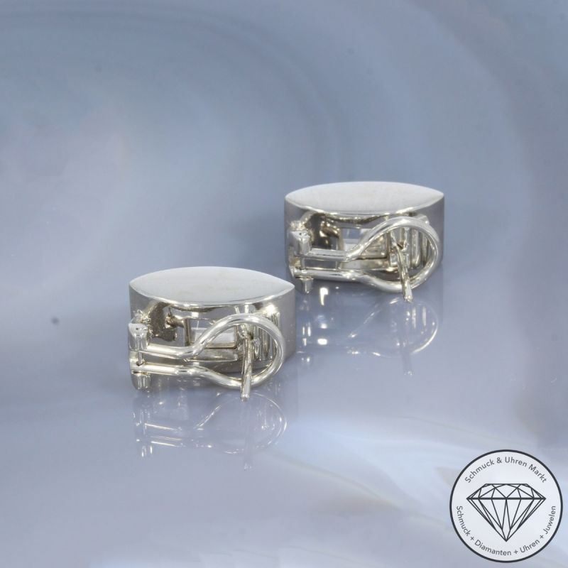 Chopard Brillant Ohrringe Clips in 750er 18 K Weißgold - 96860