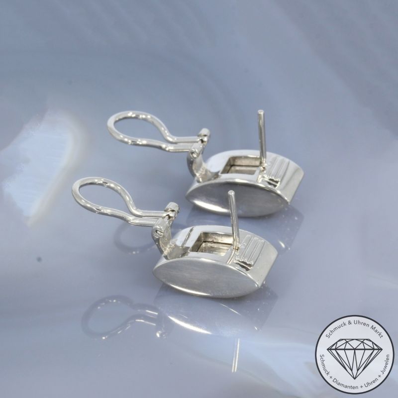 Chopard Brillant Ohrringe Clips in 750er 18 K Weißgold - 96860