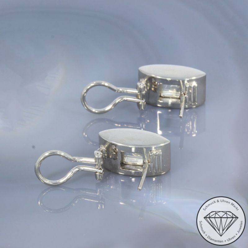 Chopard Brillant Ohrringe Clips in 750er 18 K Weißgold - 96860