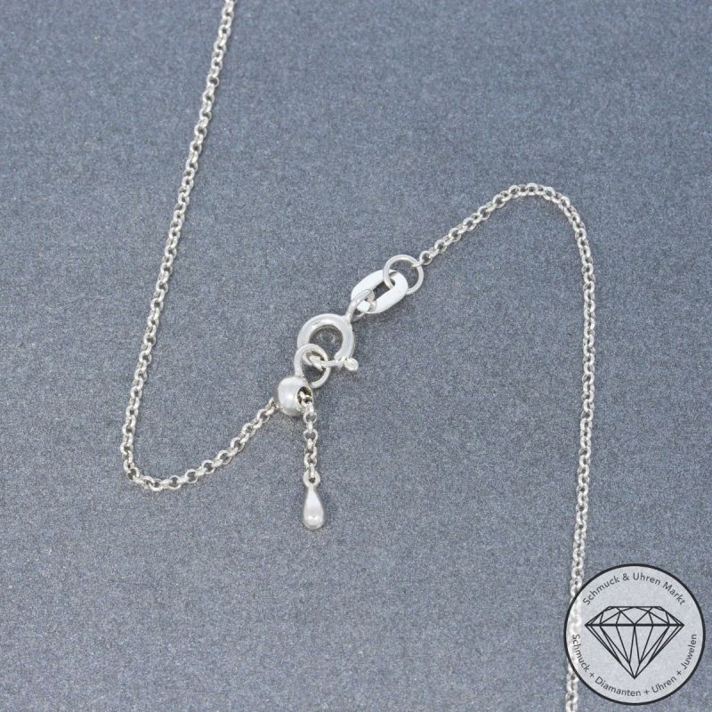 Sale! Wert 2140 € Brillant Diamant Stern Anhänger mit Kette in 750er 18 K Weißgold - H1422
