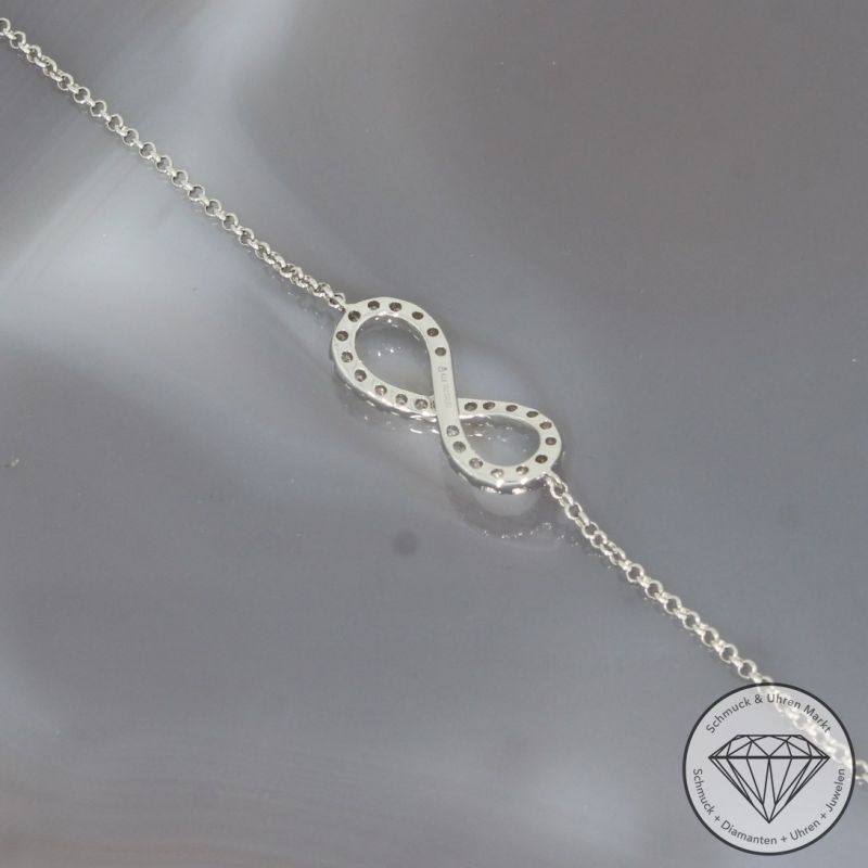 Wert 1690 € Brillant Armband (ca. 0,30 carat) in 750er 18 K Weißgold - 97835