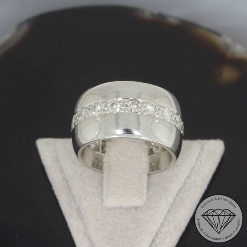 Wert 6800 € Brillant Ring (ca. 1,00 carat) in 950er Platin - 98099