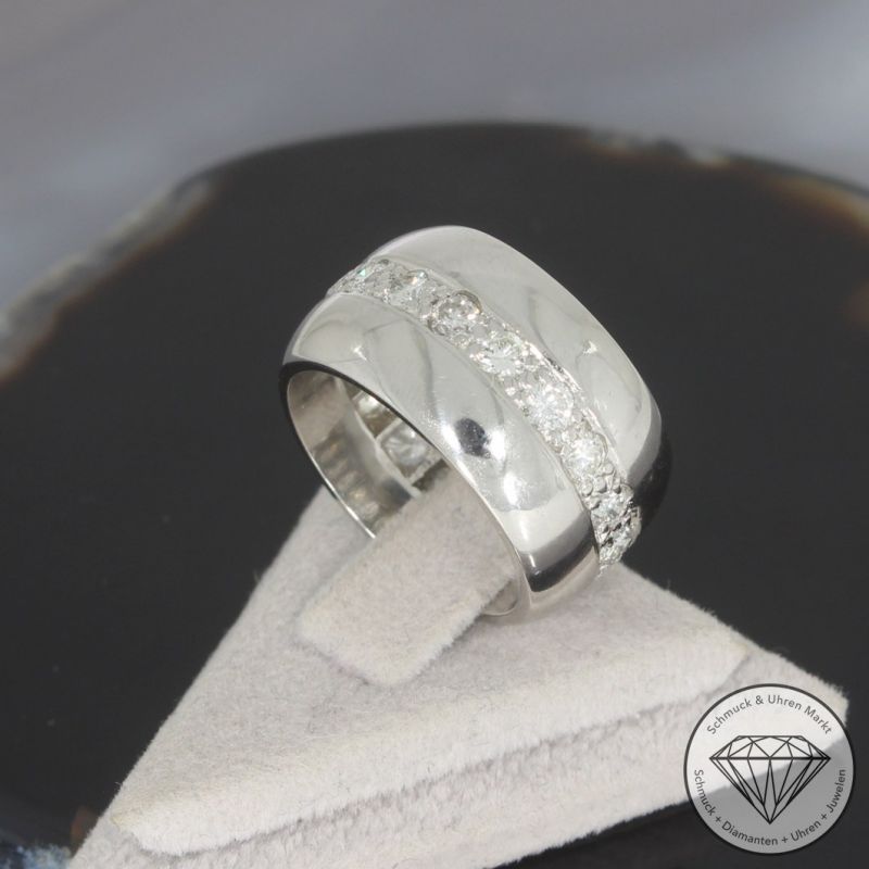 Wert 6800 € Brillant Ring (ca. 1,00 carat) in 950er Platin - 98099