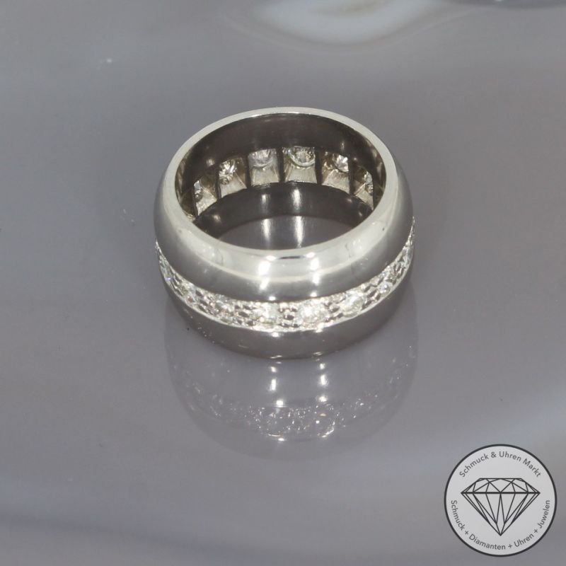 Wert 6800 € Brillant Ring (ca. 1,00 carat) in 950er Platin - 98099