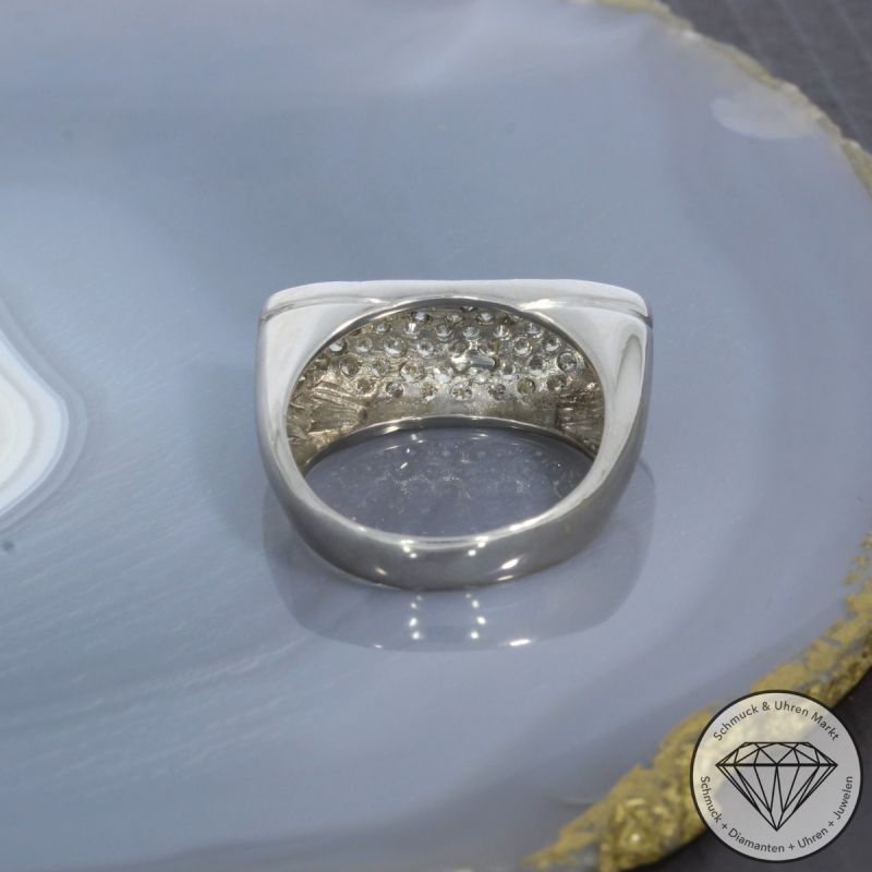 Wert 4590 € Brillant Ring (ca. 1,20 carat) in 750er 18 K Weißgold - 98170