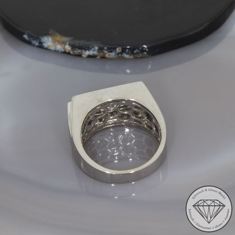 Wert 5290 € Brillant Ring (ca. 1,20 carat) in 585er 14 K Weißgold - 98171