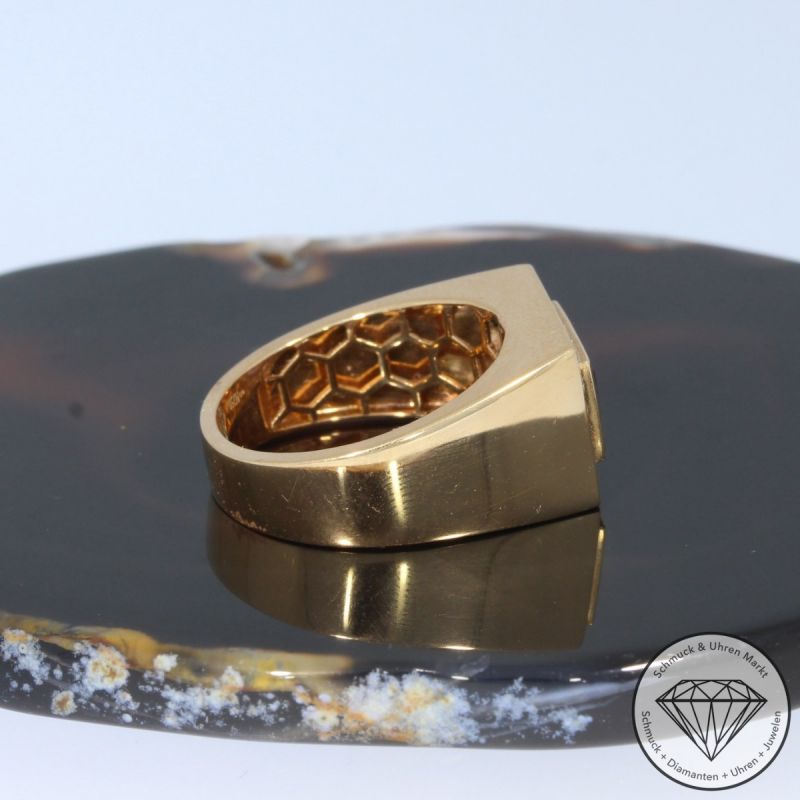 Wert 3590 € Brillant Rhodolith Ring in 750er 18 K Rosegold - 98215