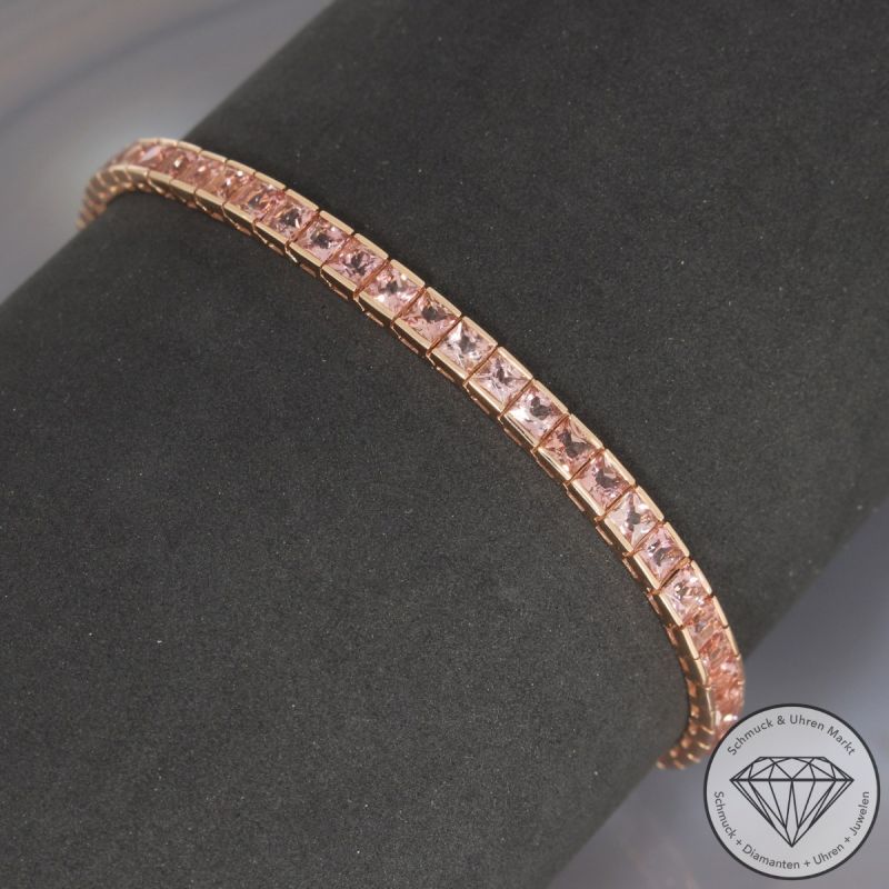 Wert 7190 € Turmalin Armband in 585er 14 K Rosegold - 98253