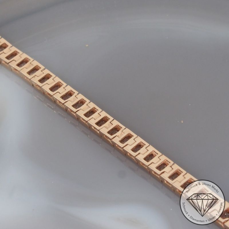 Wert 7190 € Turmalin Armband in 585er 14 K Rosegold - 98253