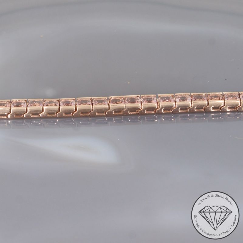 Wert 7190 € Turmalin Armband in 585er 14 K Rosegold - 98253