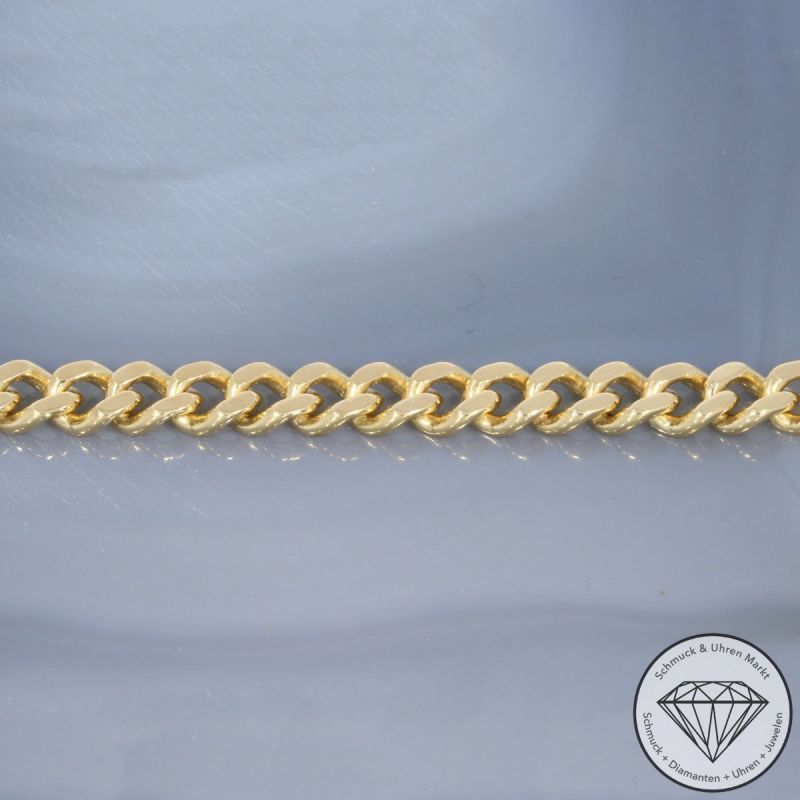 Wert 5800 € Panzer Armband (22,5 Gramm) in 750er 18 K Gelbgold - 98707