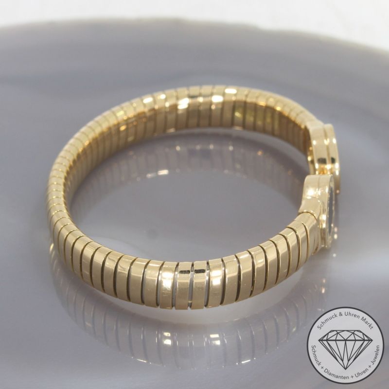 BVLGARI Tubogas Onyx Armreif in 750er 18 K Gelbgold - 98815