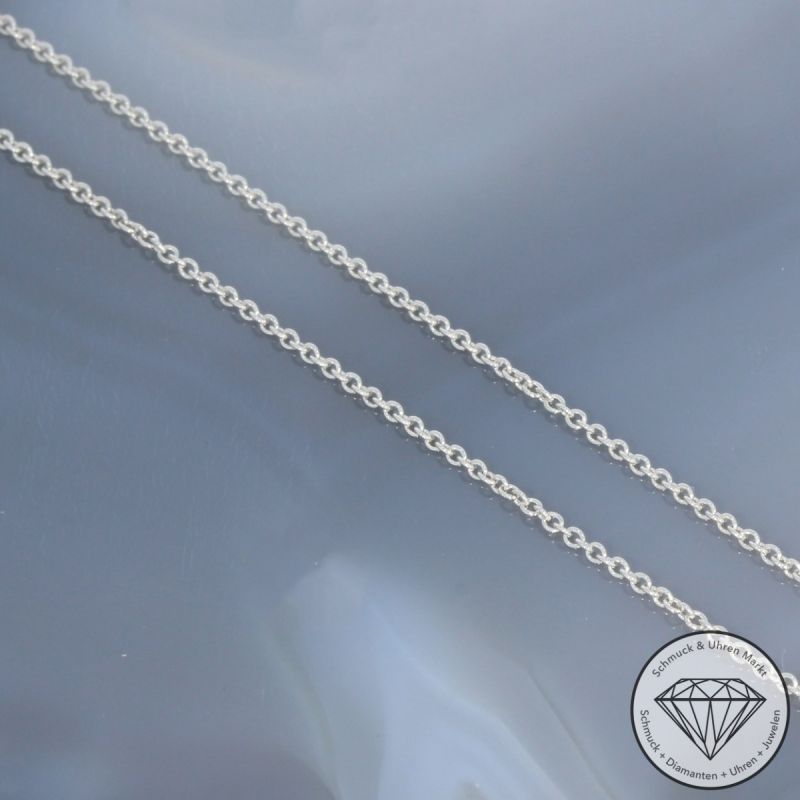 Wert 2350 € Brillant Diamant Herz Anhänger mit Kette in 585er 14 K Weißgold - H995
