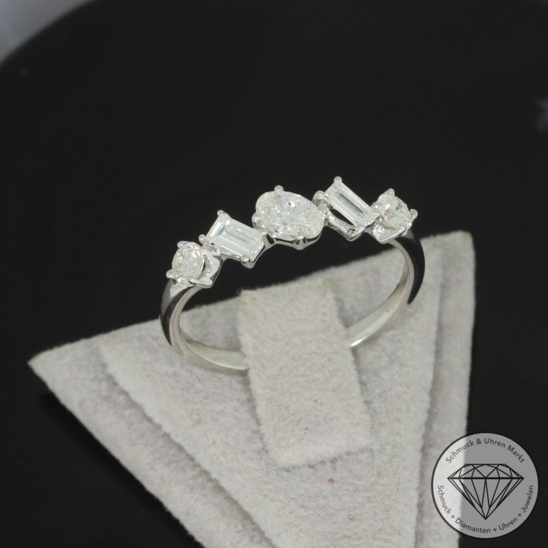 Wert 3630 € Brillant Diamant Ring in 585er 14 K Weißgold - 99047