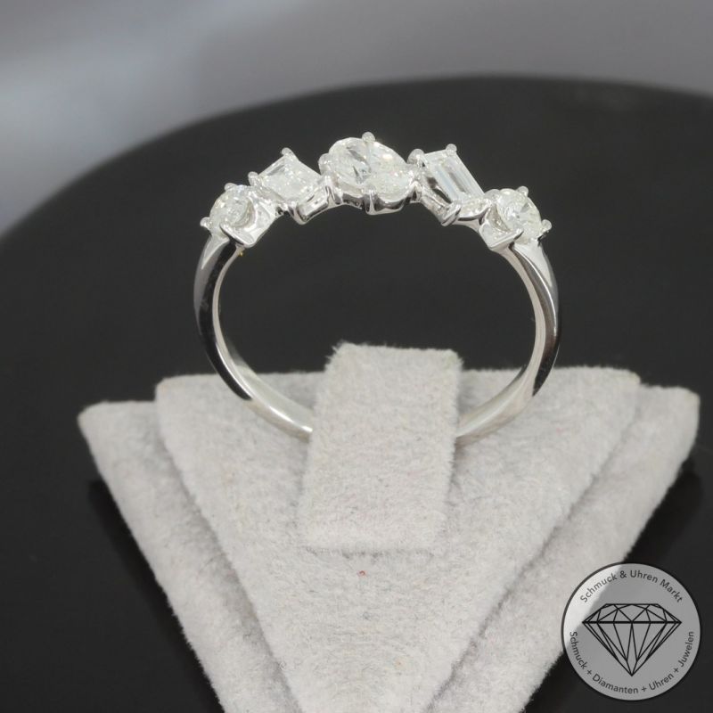 Wert 3630 € Brillant Diamant Ring in 585er 14 K Weißgold - 99047