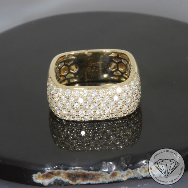 Wert 6350 € Brillant Ring (1,57 carat) in 585er 14 K Gelbgold - 99054