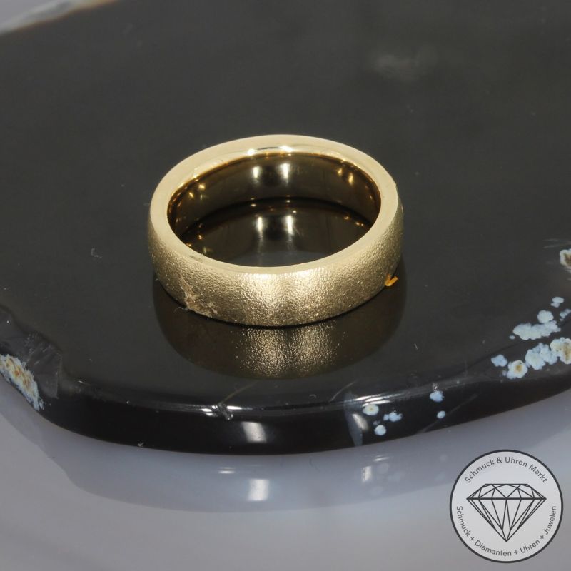 Wert 3190 € Saphir Ring in 585er 14 K Gelbgold Gr.55 - H910