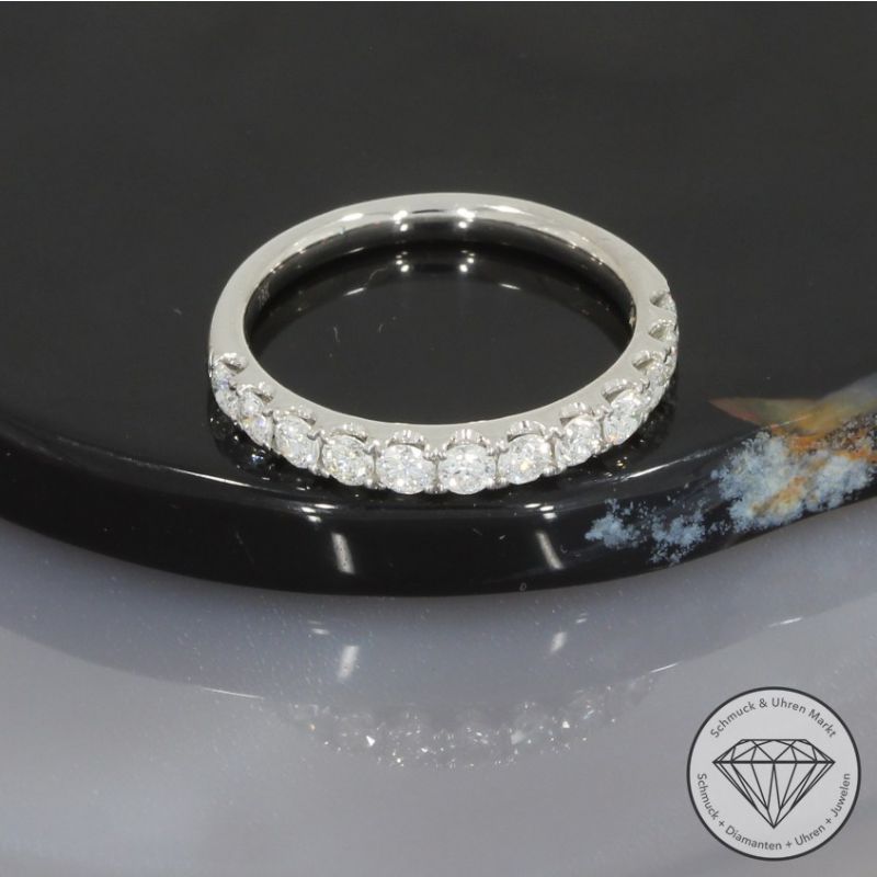 Wert 4090 € Brillant Ring (0,90 carat) in 750er 18 K Weißgold - 99115