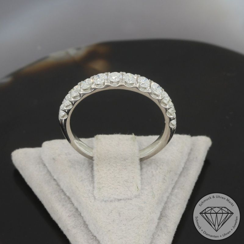 Wert 4090 € Brillant Ring (0,90 carat) in 750er 18 K Weißgold - 99115