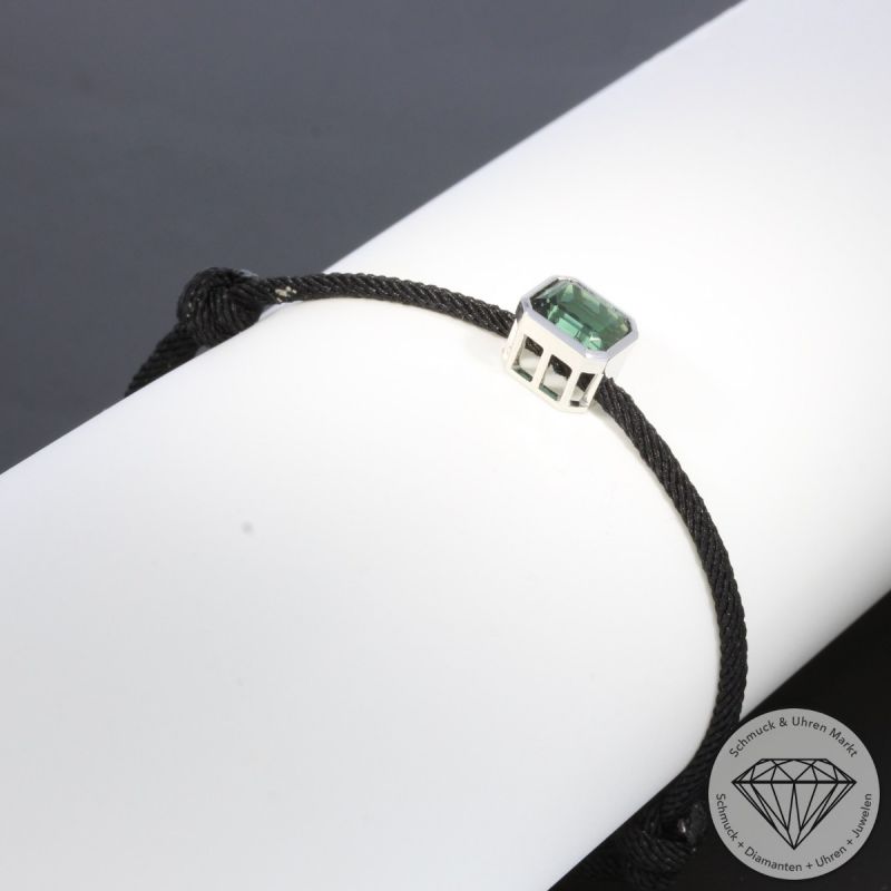 Wert 1390 € Turmalin Armband in 585er 14 K Weißgold - 99123