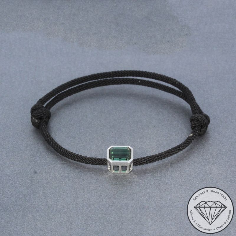 Wert 1390 € Turmalin Armband in 585er 14 K Weißgold - 99123