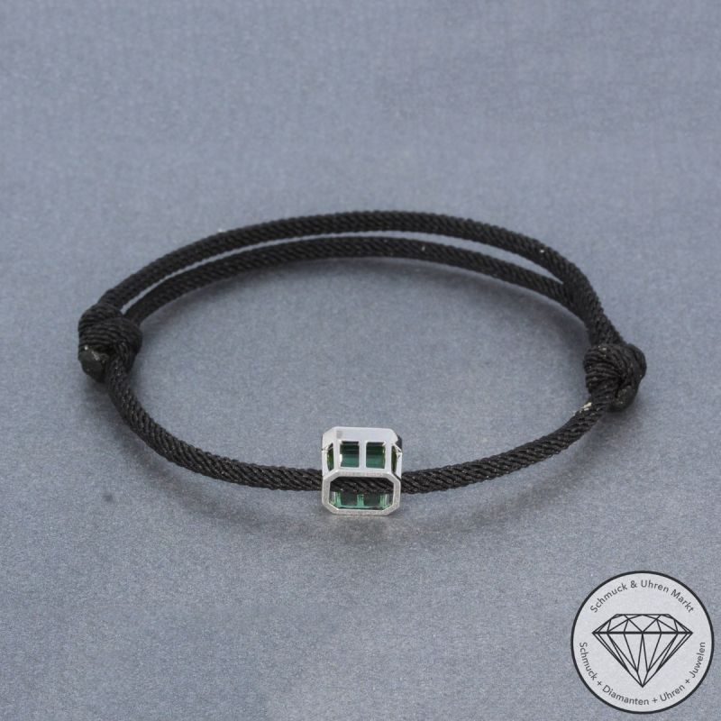 Wert 1390 € Turmalin Armband in 585er 14 K Weißgold - 99123