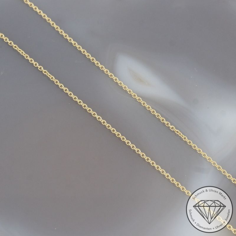 Wert 2290 € Brillant Diamant Onyx Collier in 585er 14 K Gelbgold - 99133