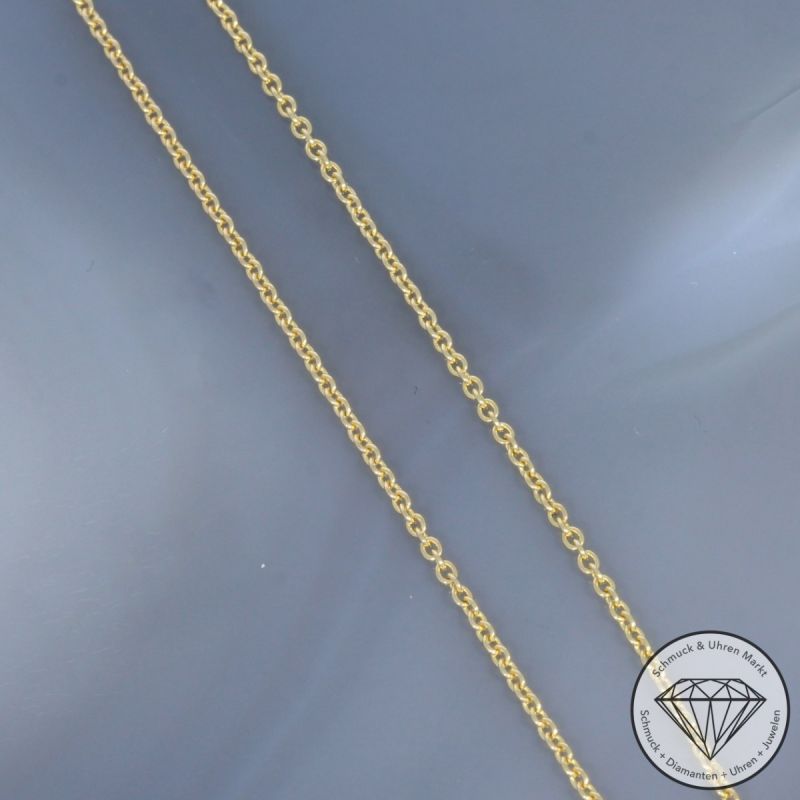 Wert 2750 € Brillant Diamant Onyx Collier in 585er 14 K Gelbgold - 99135