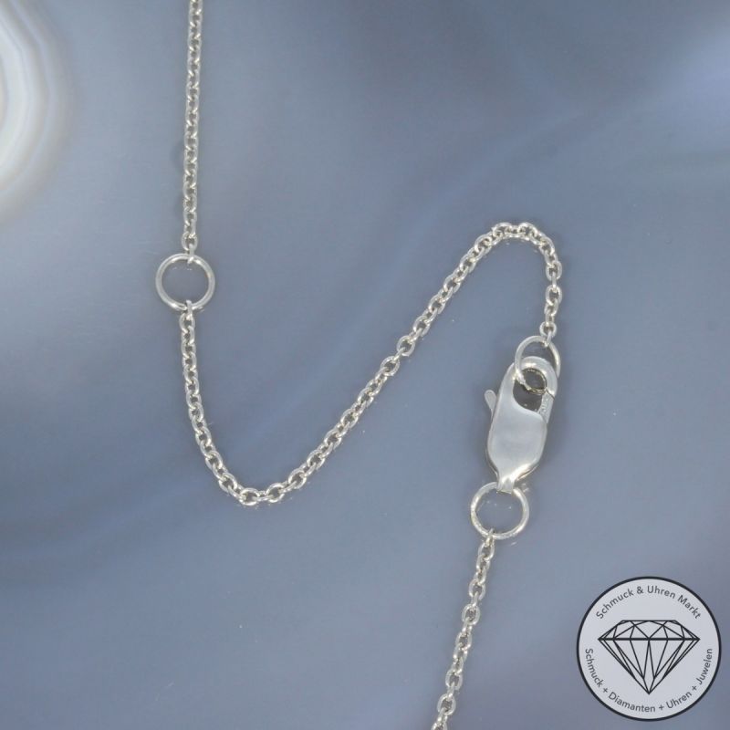 Wert 1850 € Brillant Collier (0,19 carat) in 585er 14 K Weißgold - 99161