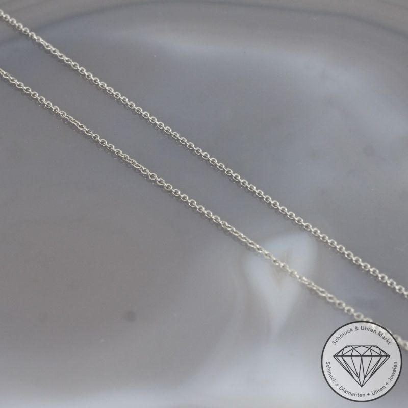 Wert 4150 € Brillant Diamant Anhänger & Kette in 585er 14 K Weißgold - 99167