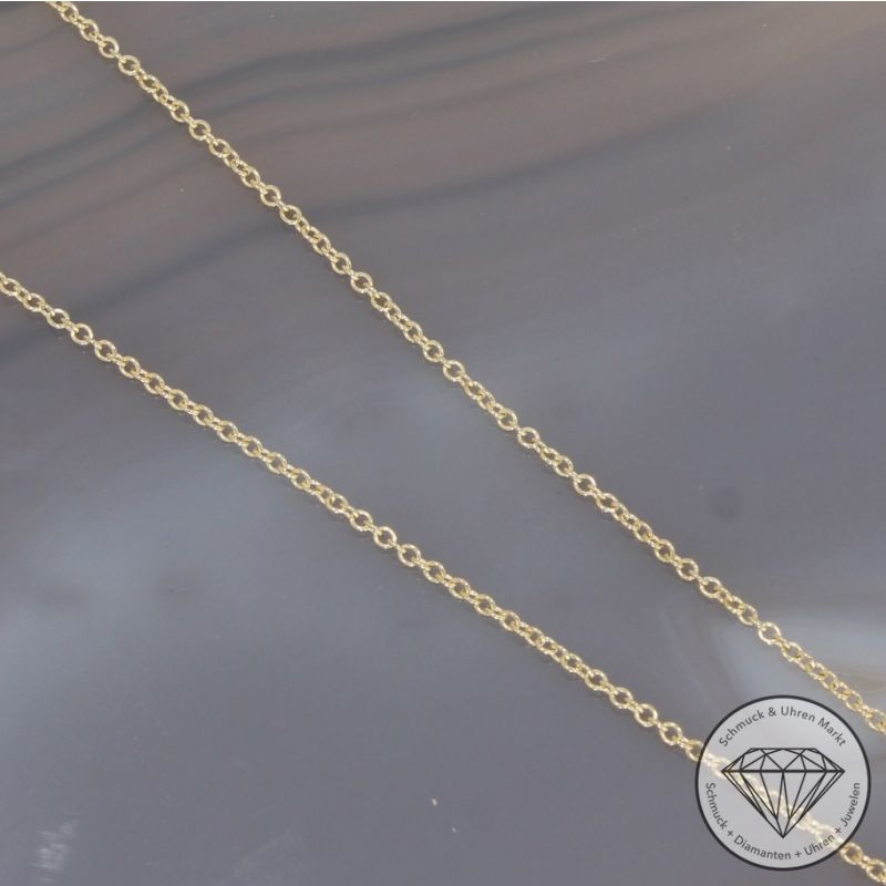 Wert 1850 € Brillant Collier Kleeblatt in 585er 14 K Gelbgold - H1070