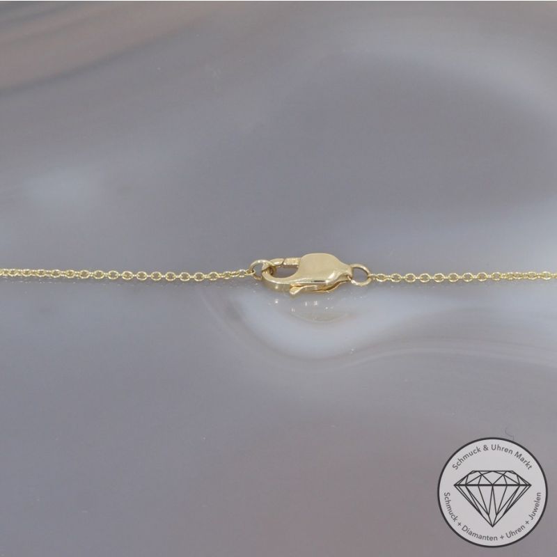 Wert 4590 € Brillant Diamant Collier in 585er 14 K Gelbgold - 99181