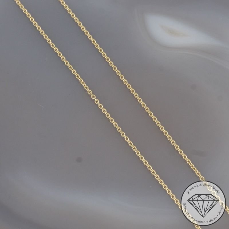Wert 2290 € Brillant Perlmutt Collier in 585er 14 K Gelbgold - H29