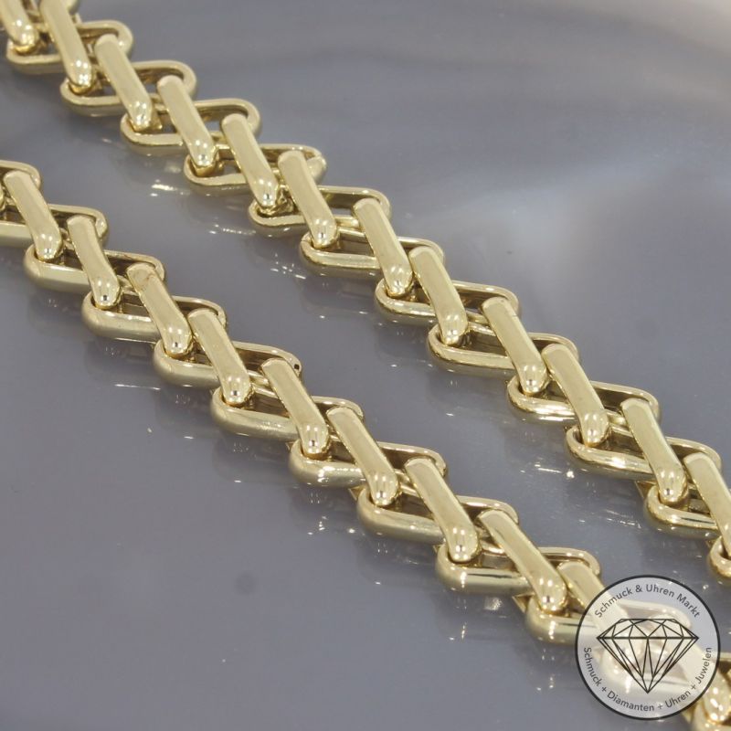 Wert 10090 € Collier (50,4 Gramm) in 750er 18 K Gelbgold - 99339