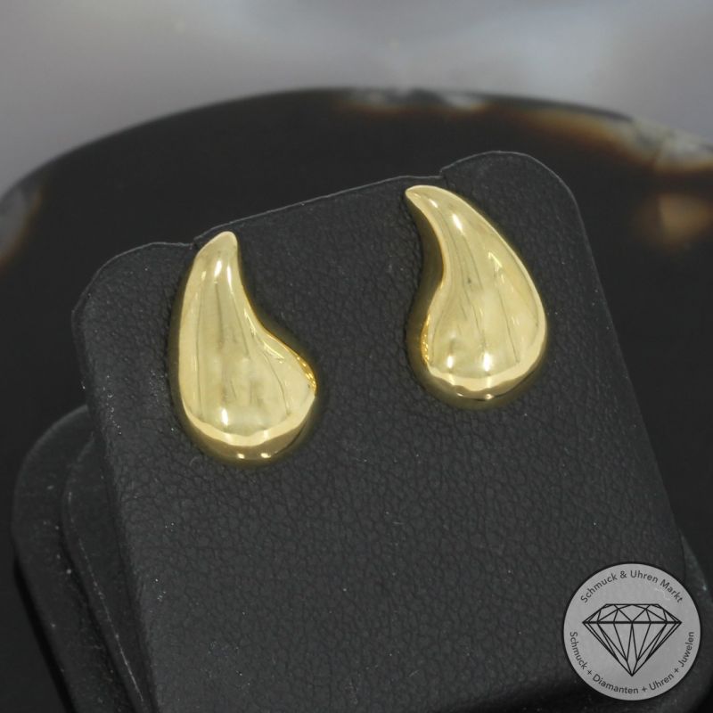 Wert 1550 € Ohrringe in 750er 18 K Gelbgold - 99449