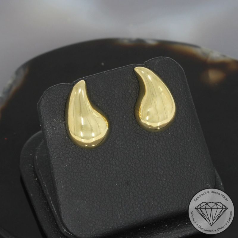 Wert 1550 € Ohrringe in 750er 18 K Gelbgold - 99449