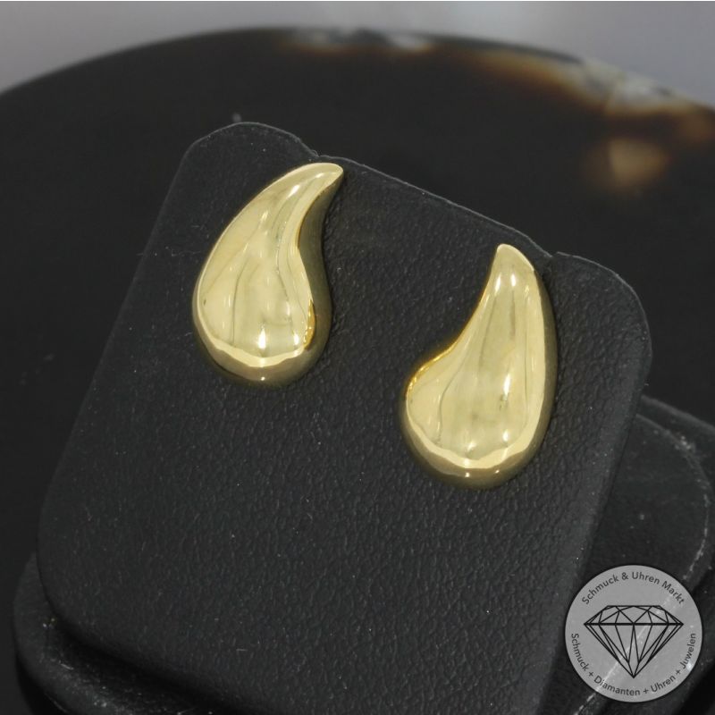 Wert 1550 € Ohrringe in 750er 18 K Gelbgold - 99449