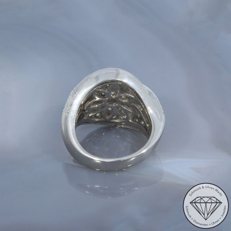 Wert 6590 € Brillant Ring (ca. 2,00 carat) in 585er 14 K Weißgold - 99576