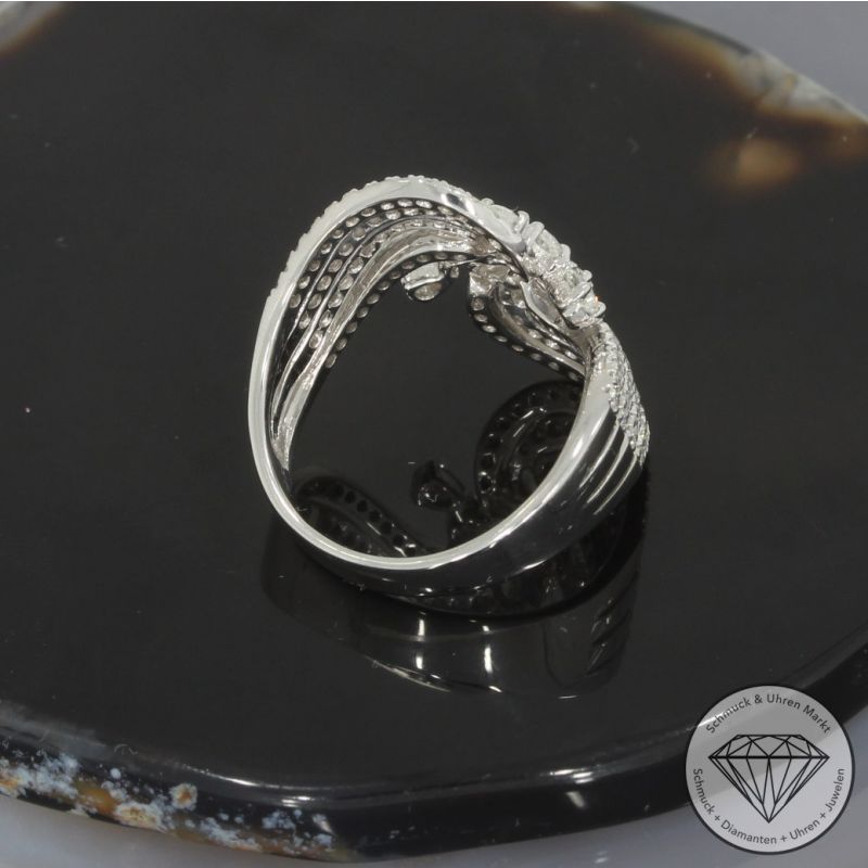 Wert 6190 € Brillant Diamant Ring in 750er 18 K Weißgold - 99716