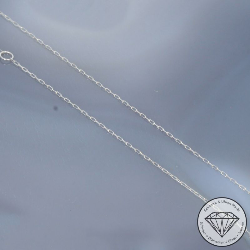 Wert 850 € Brillant Collier (0,10 carat) in 750er 18 K Weißgold - H1210