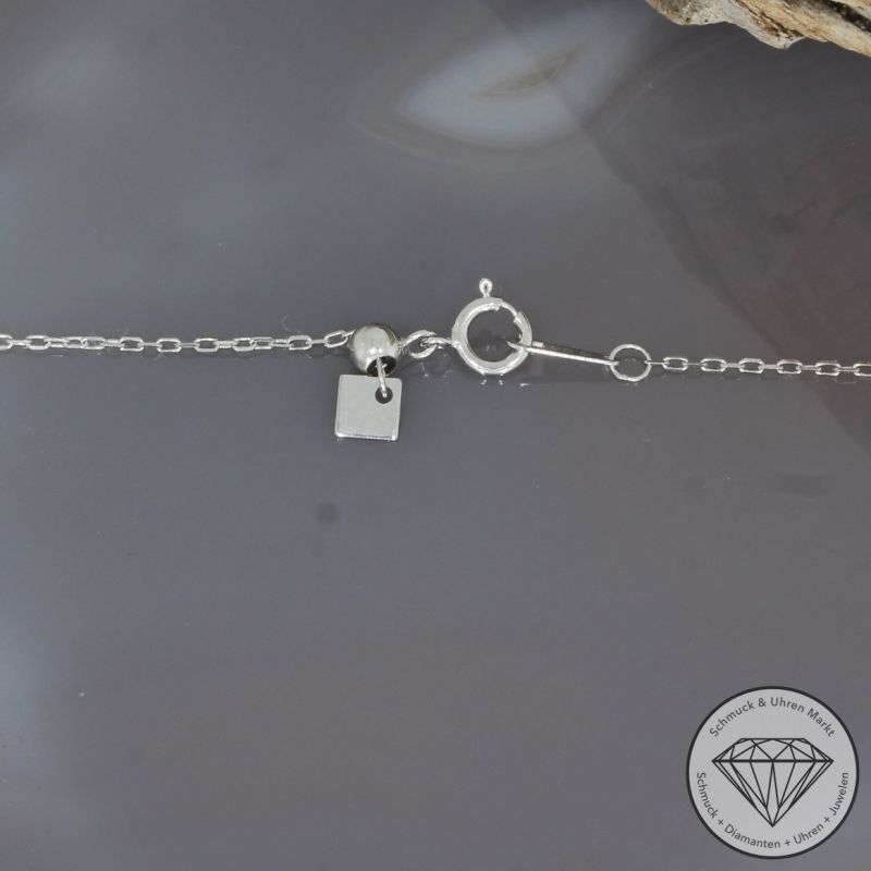 Wert 4250 € Brillant Diamant Anhänger mit Kette in 750er 18 K Weißgold - 99743