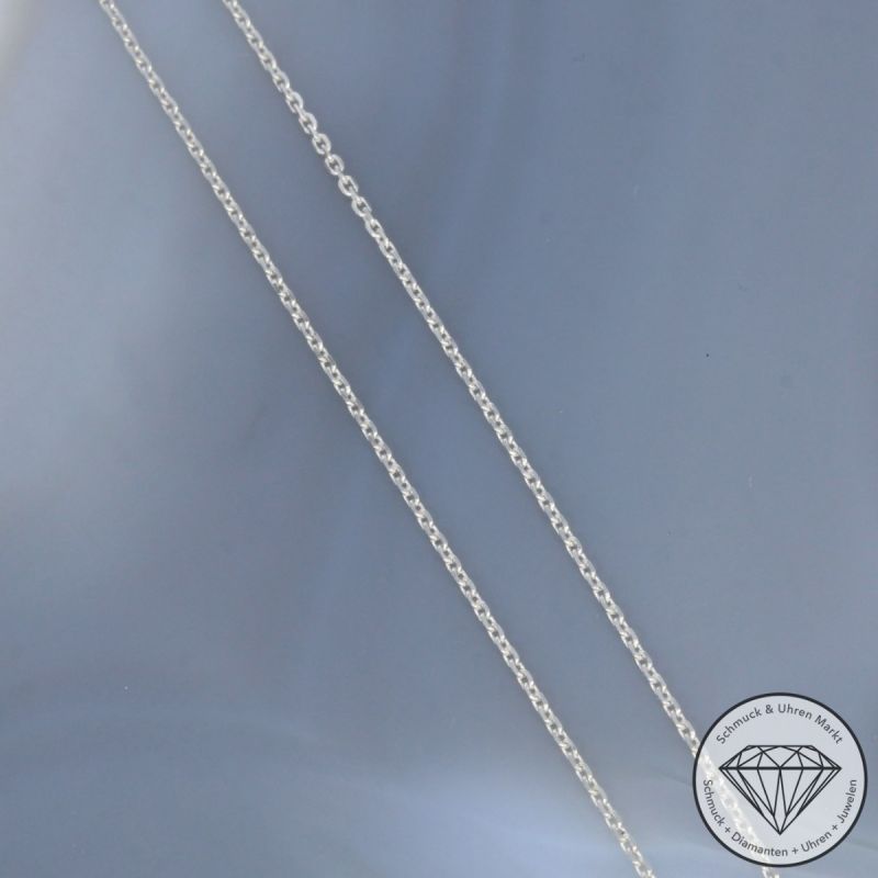 Wert 1890 € Brillant Collier (0,53 carat) in 750er 18 K Weißgold - H1817