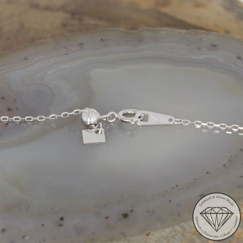 Wert 3350 € Brillant Collier 0,55 carat in 750er 18 K Weißgold - 99746