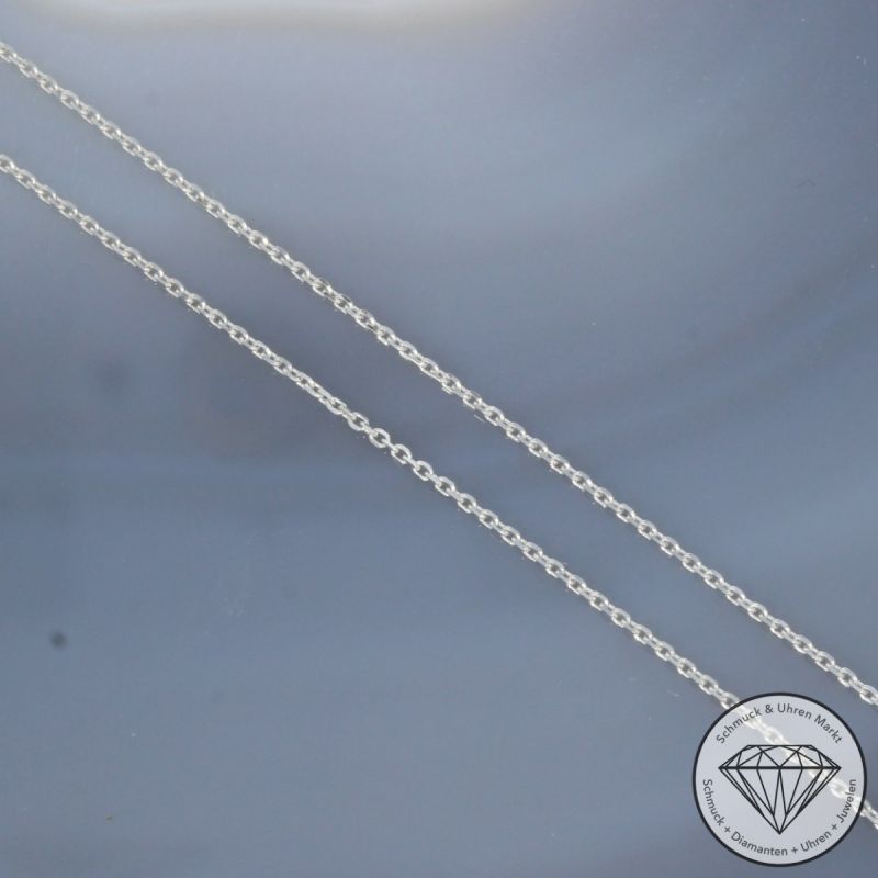 Wert 1850 € Brillant Herz Collier (0,52 carat) in 750er 18 K Weißgold - H1766