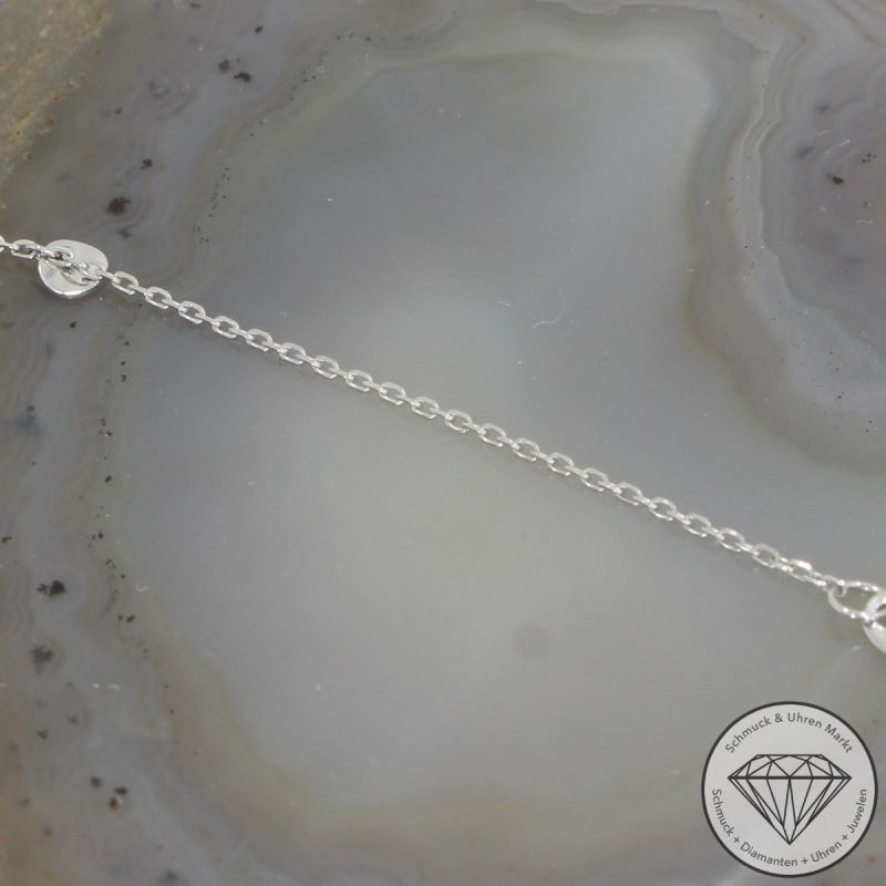 Wert 750 € Brillant Armband in 750er 18 K Weißgold - 99797