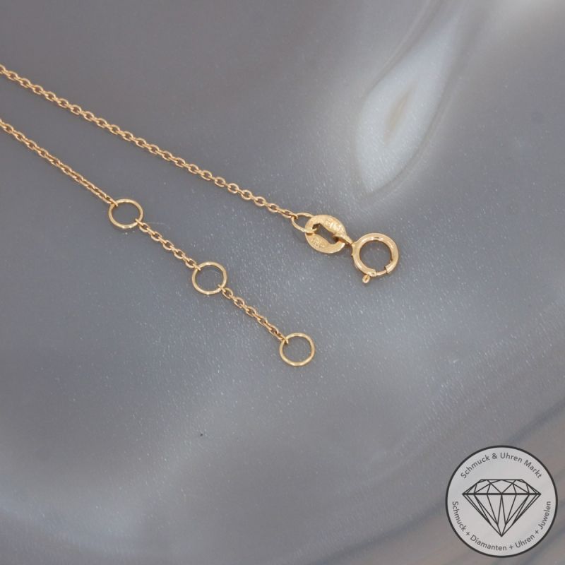 Wert 950 € Solitär Brillant Armband (0,16 carat) in 750er 18 K Rosegold - 99800