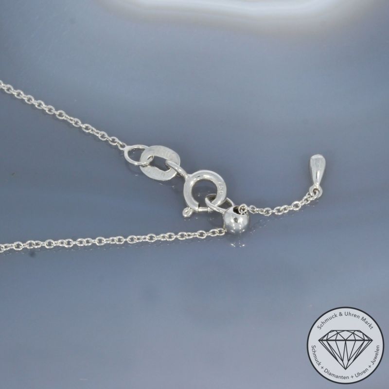 Wert 2390 € Brillant Diamant Collier in 750er 18 K Weißgold - 99815