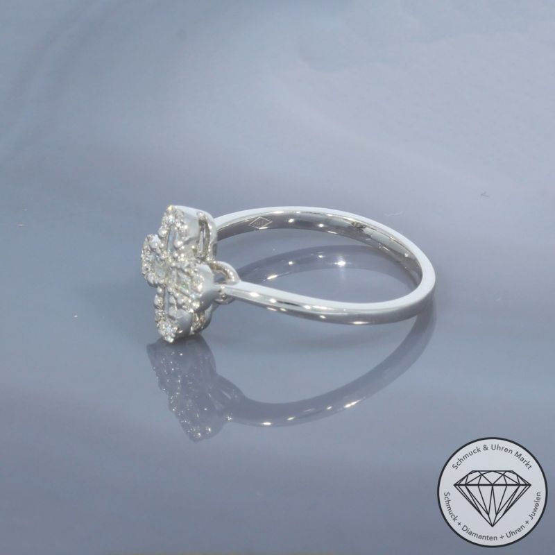 Wert 1890 € Brillant Diamant Ring in 950er Platin - 99841