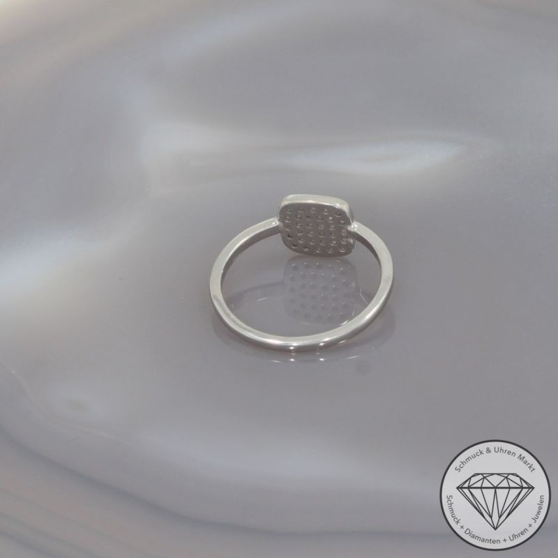 Wert 790 € Brillant Ring (ca. 0,15 carat) in 750er 18 K Weißgold - 99871